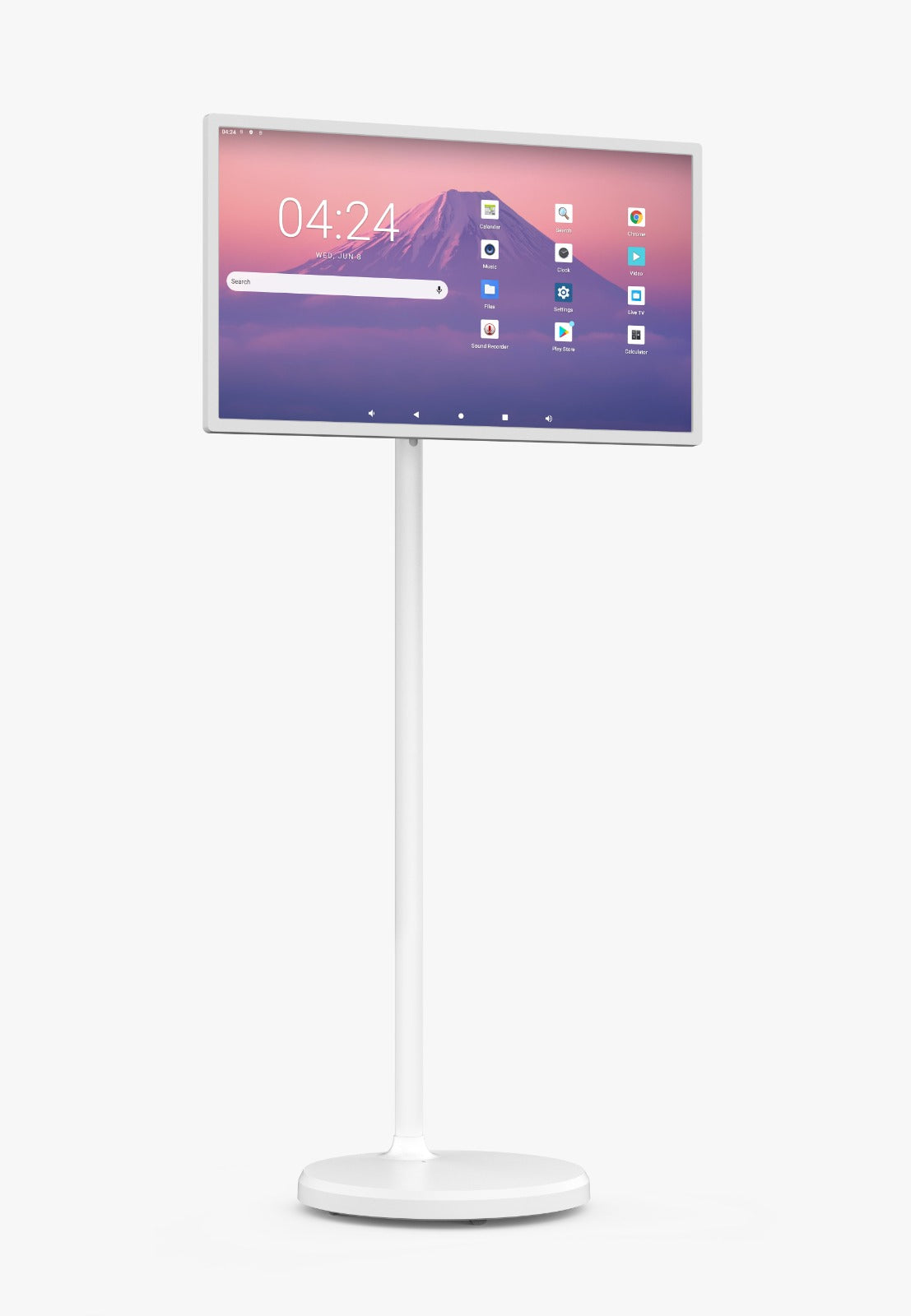 trend-portable-interactive-panel-front-view-on-stand trend-portable-interactive-panel-front-view-on-stand